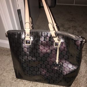 Silver Michael Kors purse
